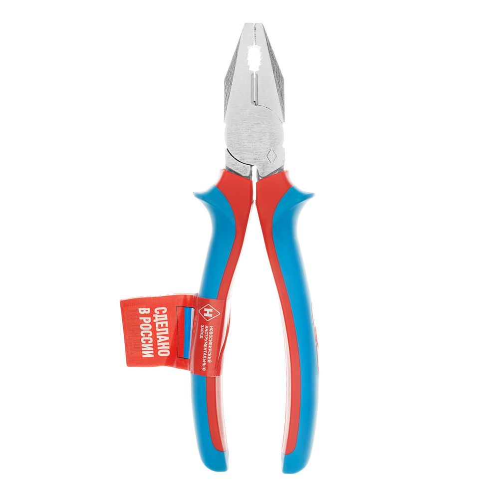 Плоскогубцы комбинированные, 200 мм, декоративные ручки (НИЗ) Россия