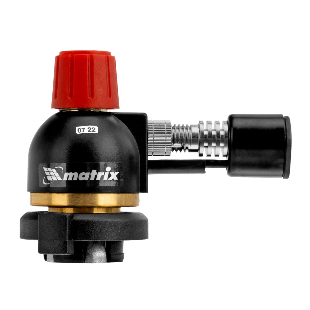 Профессиональная горелка на бутановый баллон, пьезоподжиг Matrix (91424)