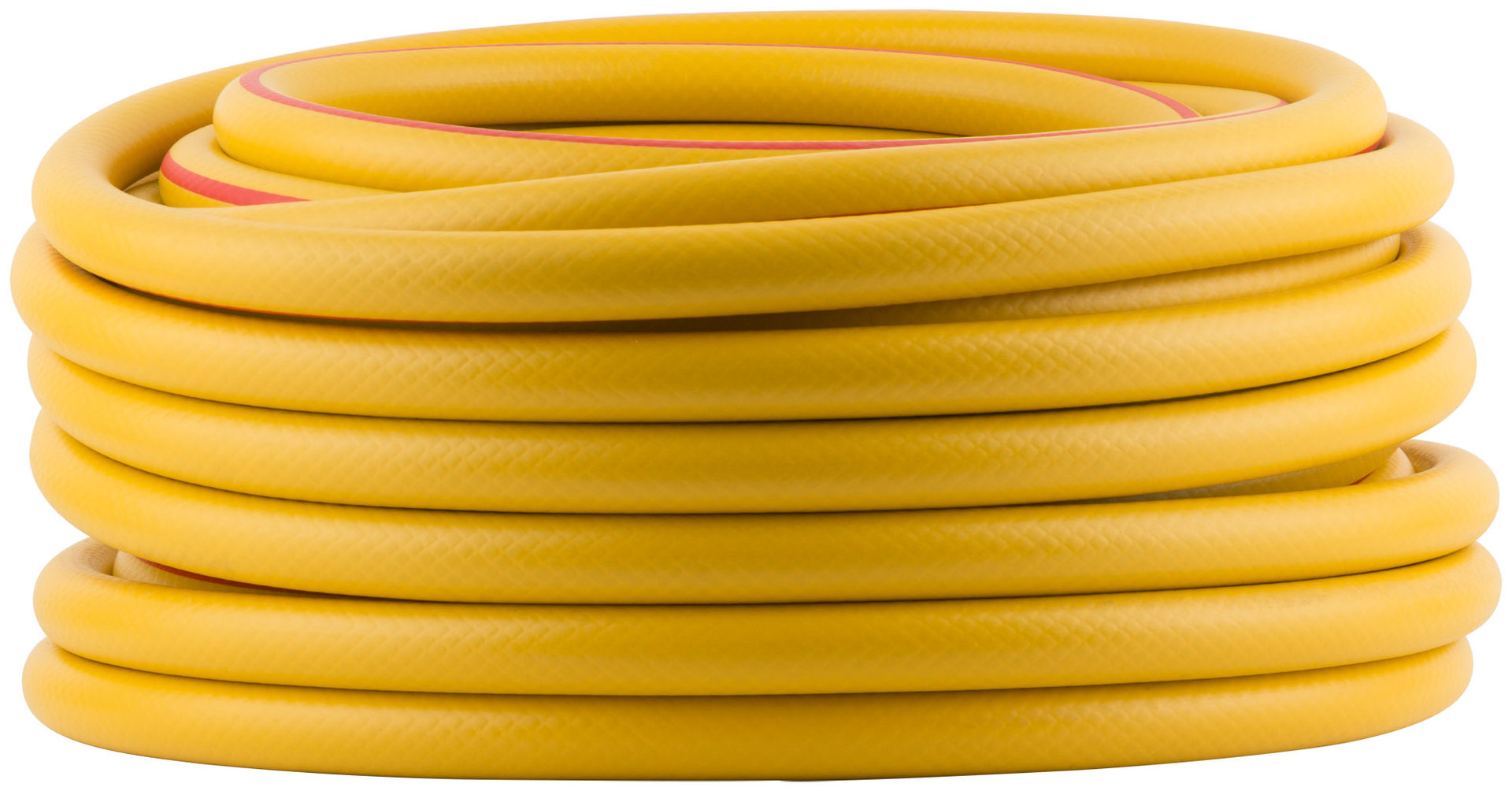 Шланг поливочный трехслойный армированный, желтый 3/4 х 2,2 мм х 25 м (76318)