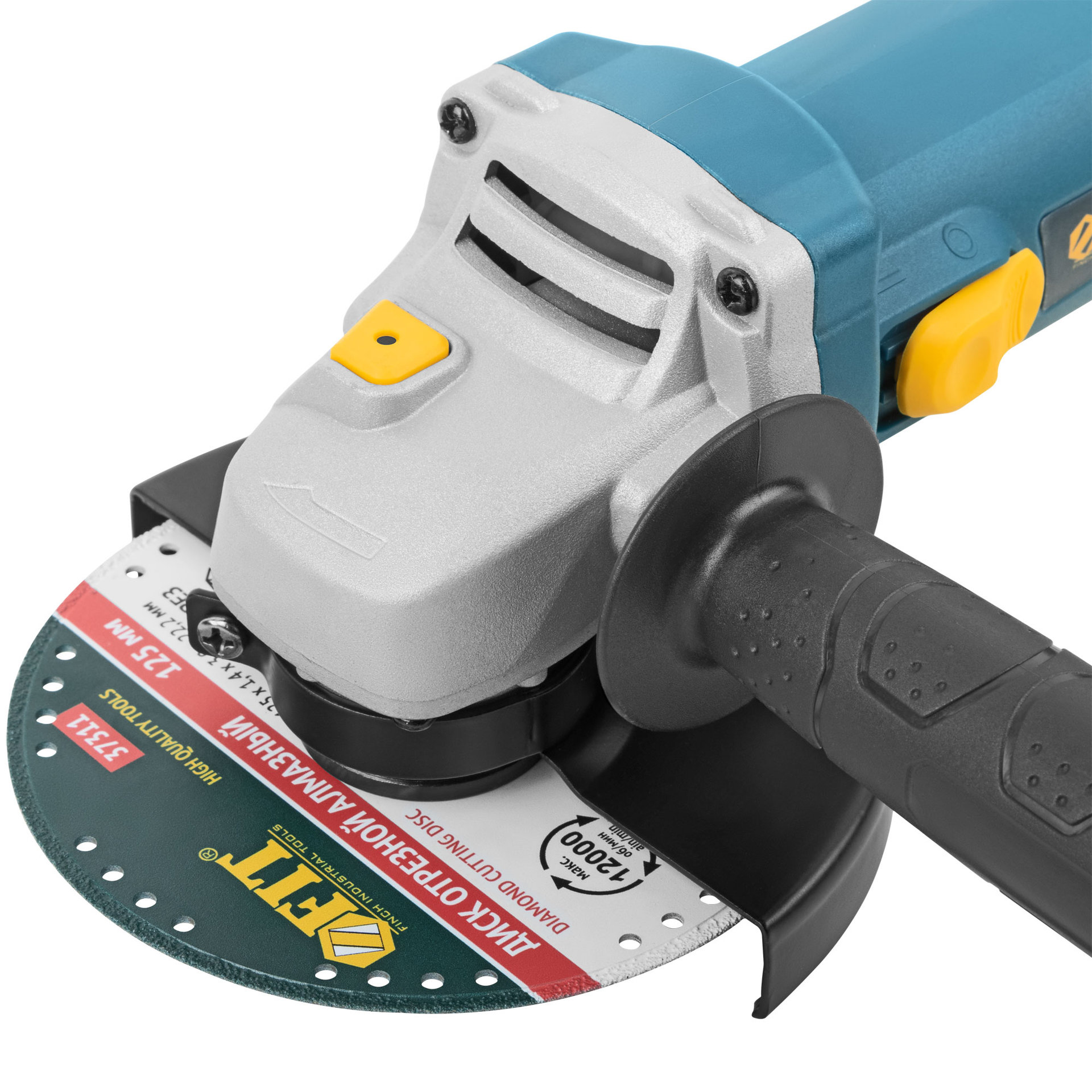 Шлифмашина Угловая 800 Вт; 11000 об/мин; КлК 125 мм; коробка (80266)