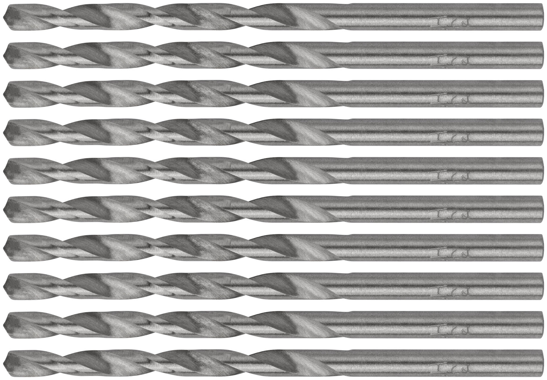 Сверла по металлу HSS полированные 3,5 мм (10 шт.) (33735)