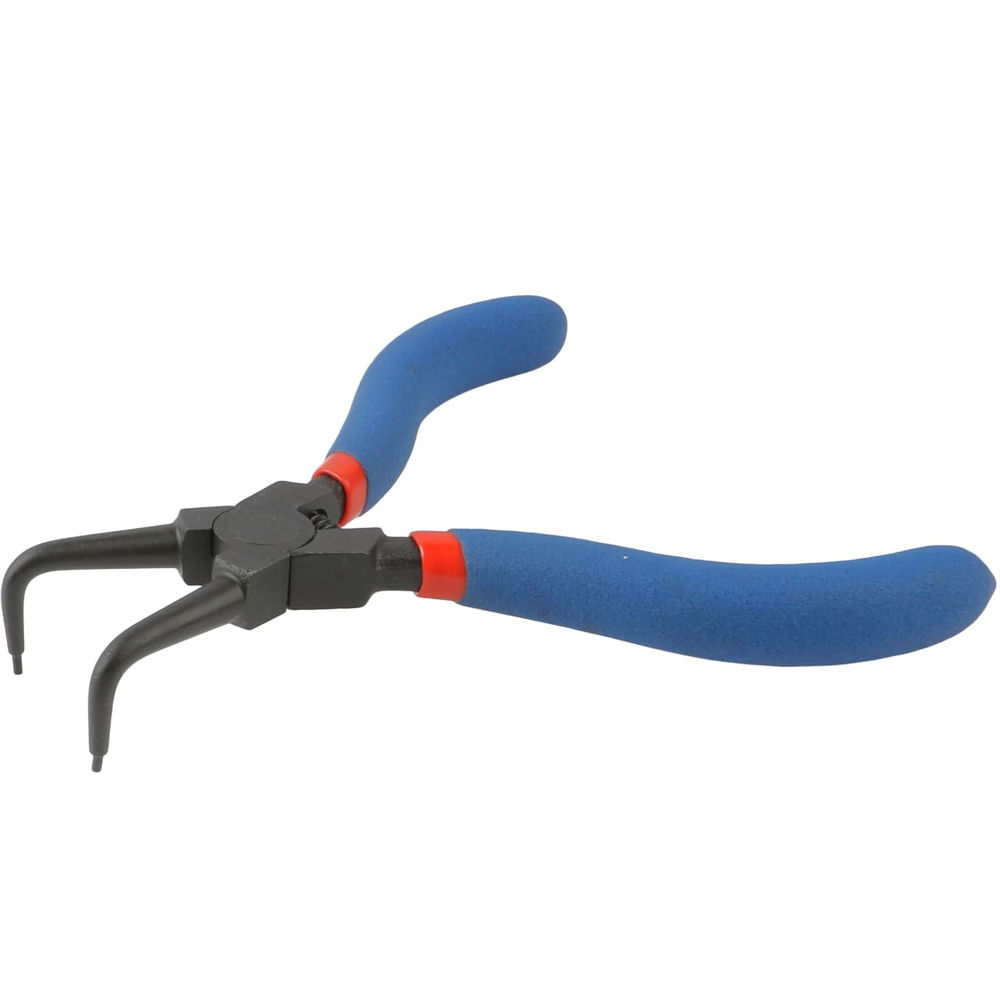 Съемник стопорных колец сжим, загнутый 140 мм, Licota, APT-38002A