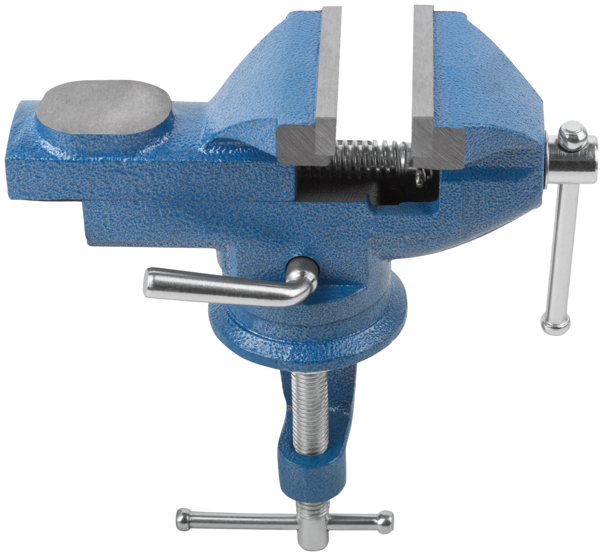 Тиски настольные поворотные усиленные 65 мм ( 1,7 кг ) (59506)