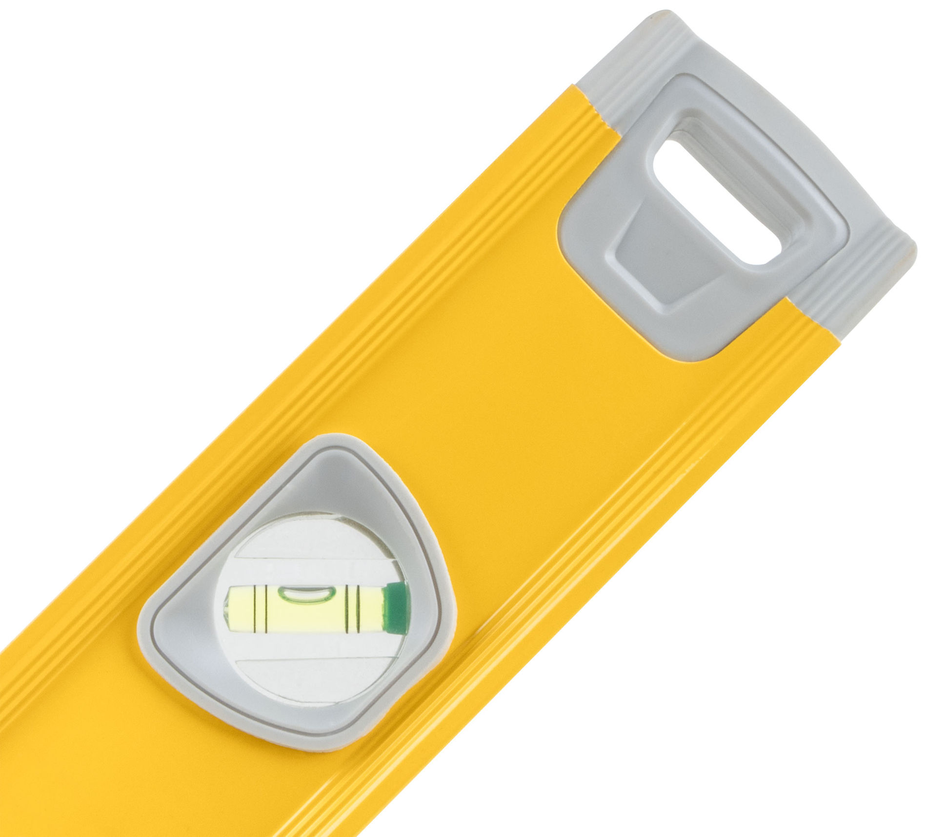 Уровень Эталон, 0,5 мм/м, 3 глазка, зеркало, усил. корпус, фрезер. раб. грани, магниты, ручки, Профи 1200 мм (18275)