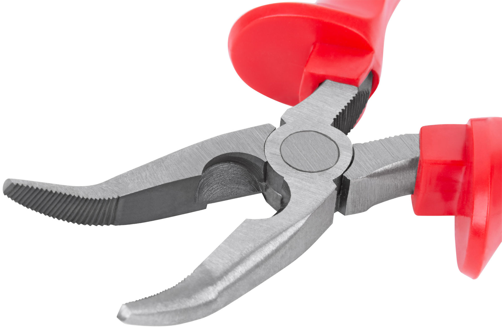 Утконосы Оптима, двухцветные обрезиненные ручки, полированная сталь 165 мм