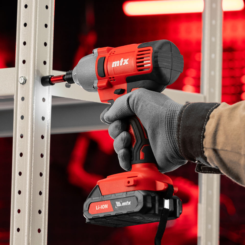 Винтоверт ударный аккумуляторный CIDS-20-280, Li-Ion, 20 В MTX (26580)
