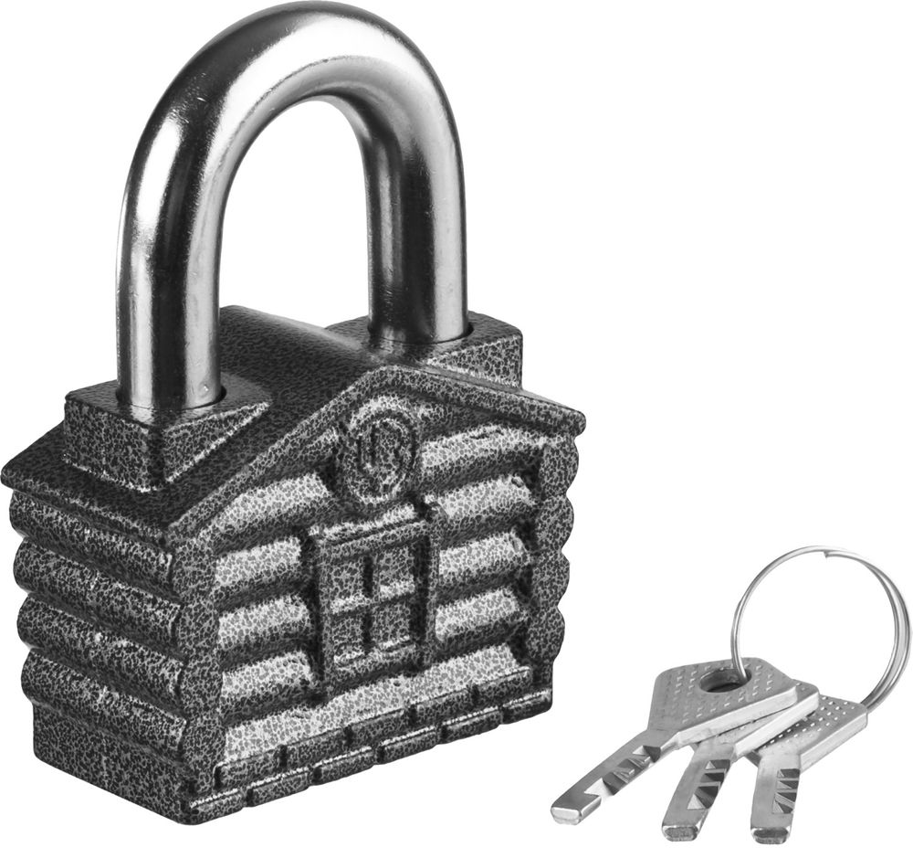 Замок навесной дисковый механизм секрета ВС2-34 76.5x34х104 мм 37220-34  