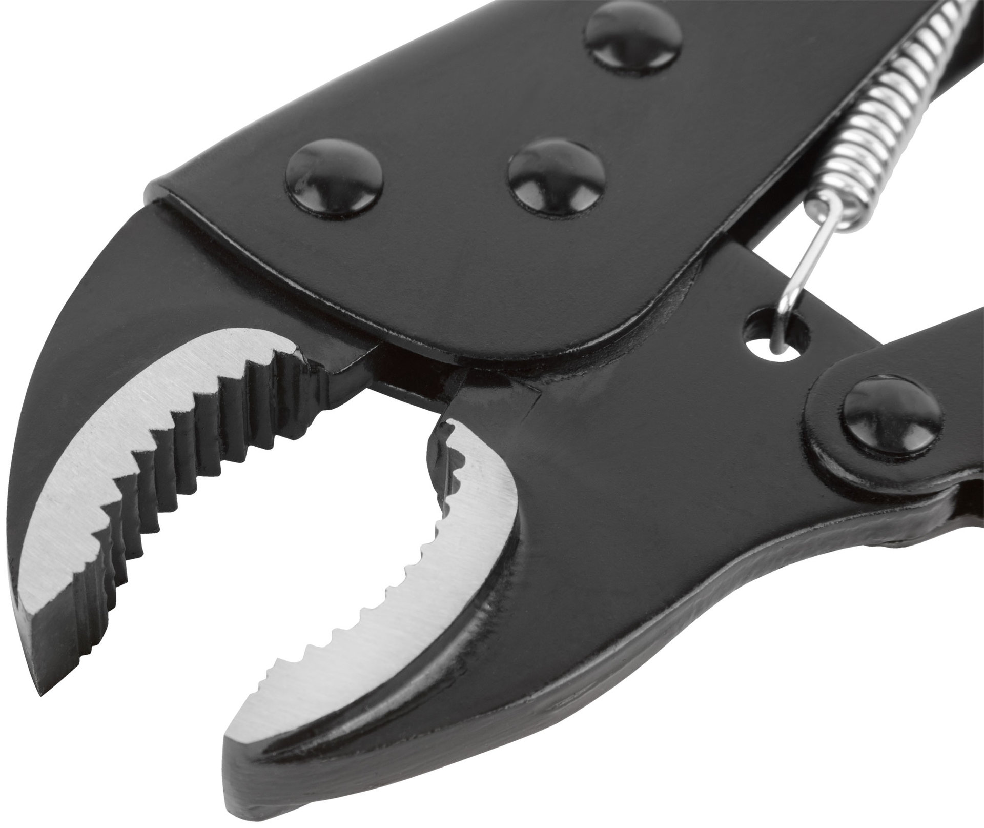 Зажим ручной с фиксатором тип WR черненый 250 мм (52713)