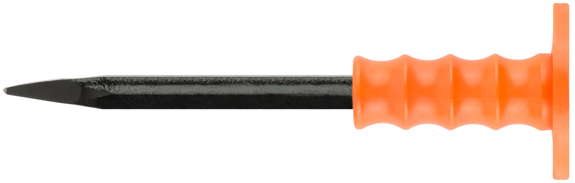 Зубило пикообразное с пластиковым протектором 250х14 мм (46825)