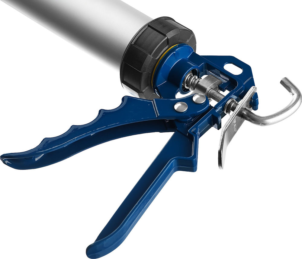 Пистолет для герметика закрытый 600 мл ЗУБР Профессионал 06633-60