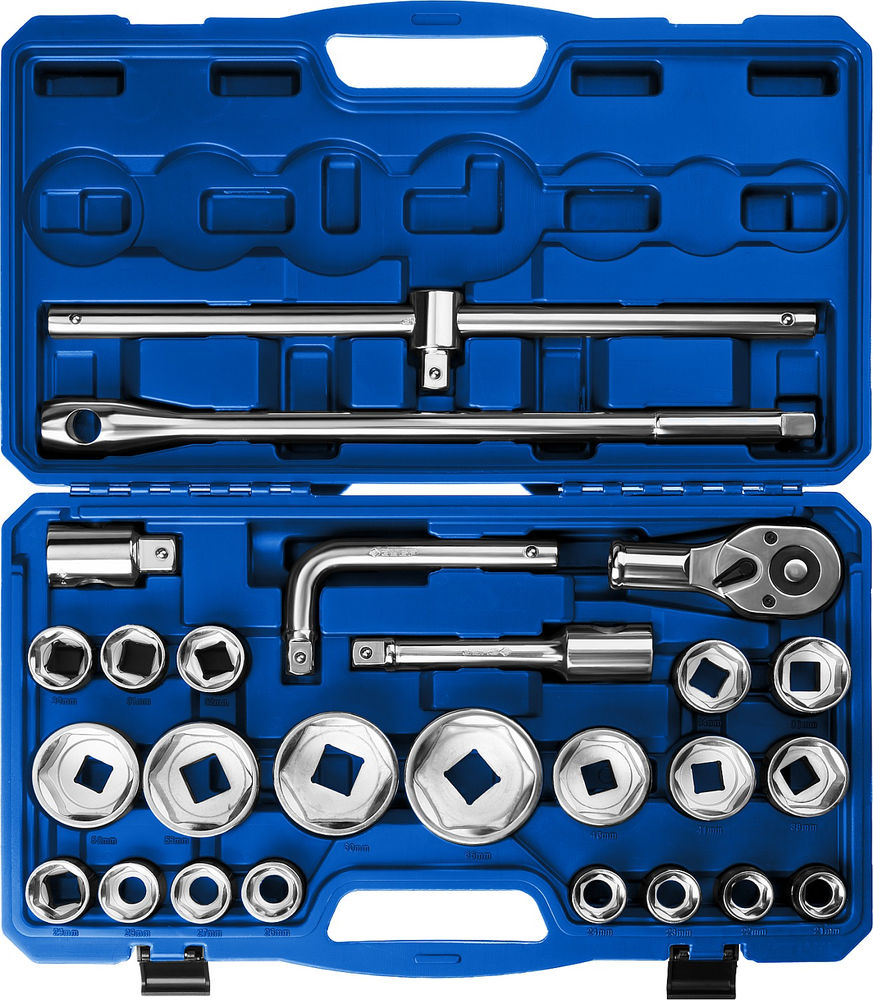 Набор инструмента для крупногабаритной техники 26 предм. 3/4+1 Профессионал ЗУБР НКТ-26 27660-H26