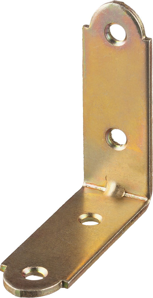 Узкий мебельный уголок 40 x 40 x 17 x 2 мм желтый цинк ЗУБР УМ-2.0 31031-40