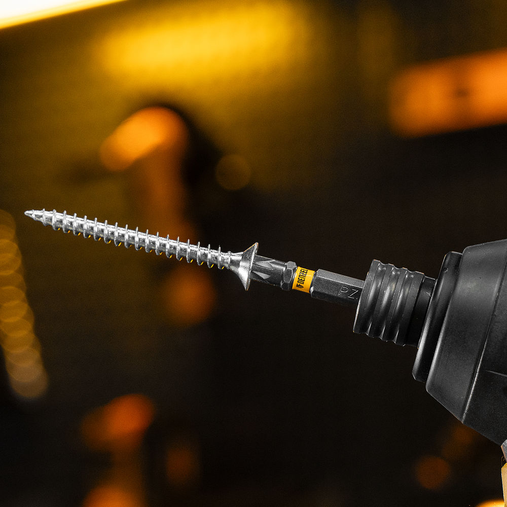 Бита PZ3х50, сталь S2, шестигранный профиль, 10 шт. Е 6,3 Denzel (11657)