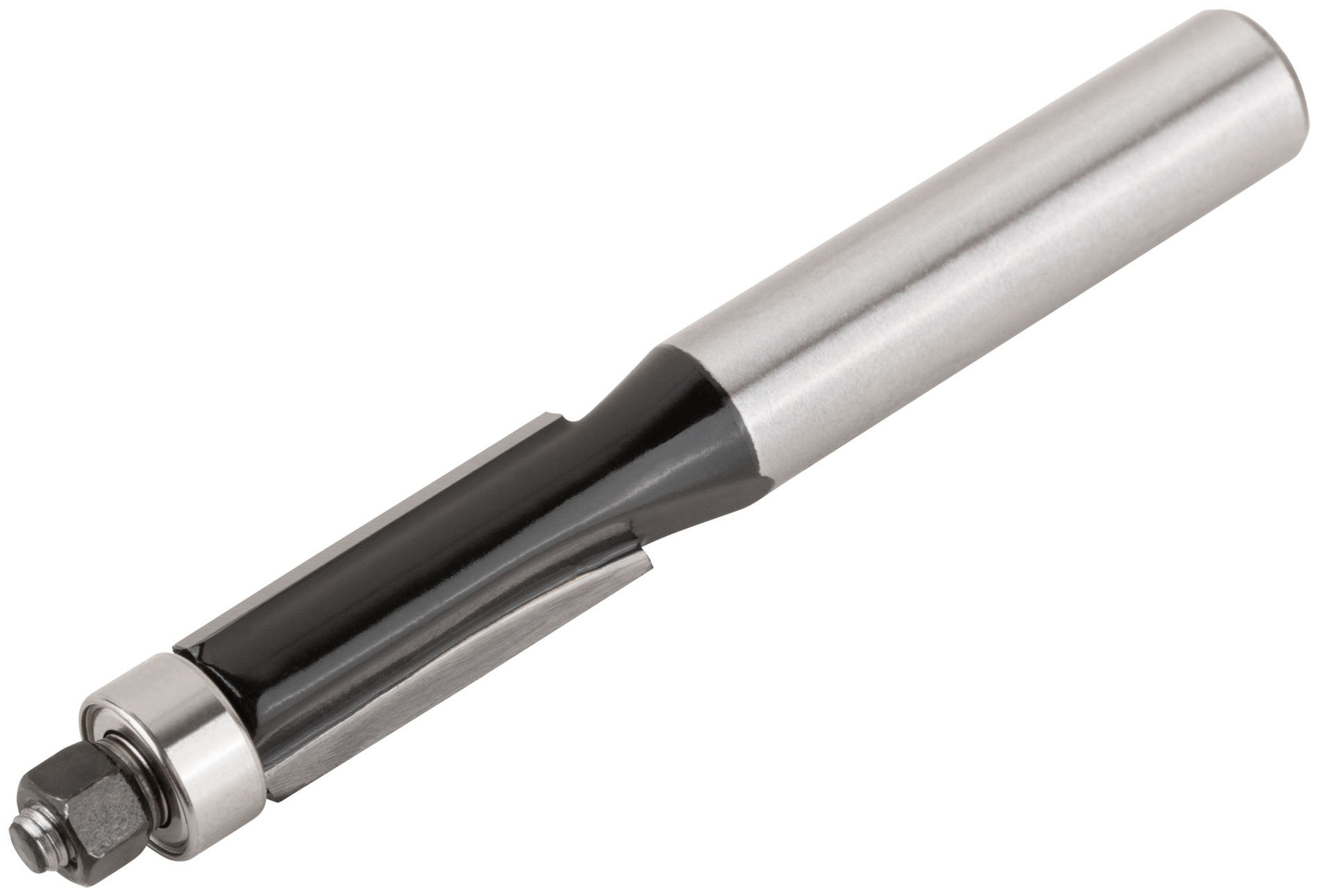 Фреза кромочная прямая c нижним подшипником, DxHxL = 8х20х68 мм (36661)