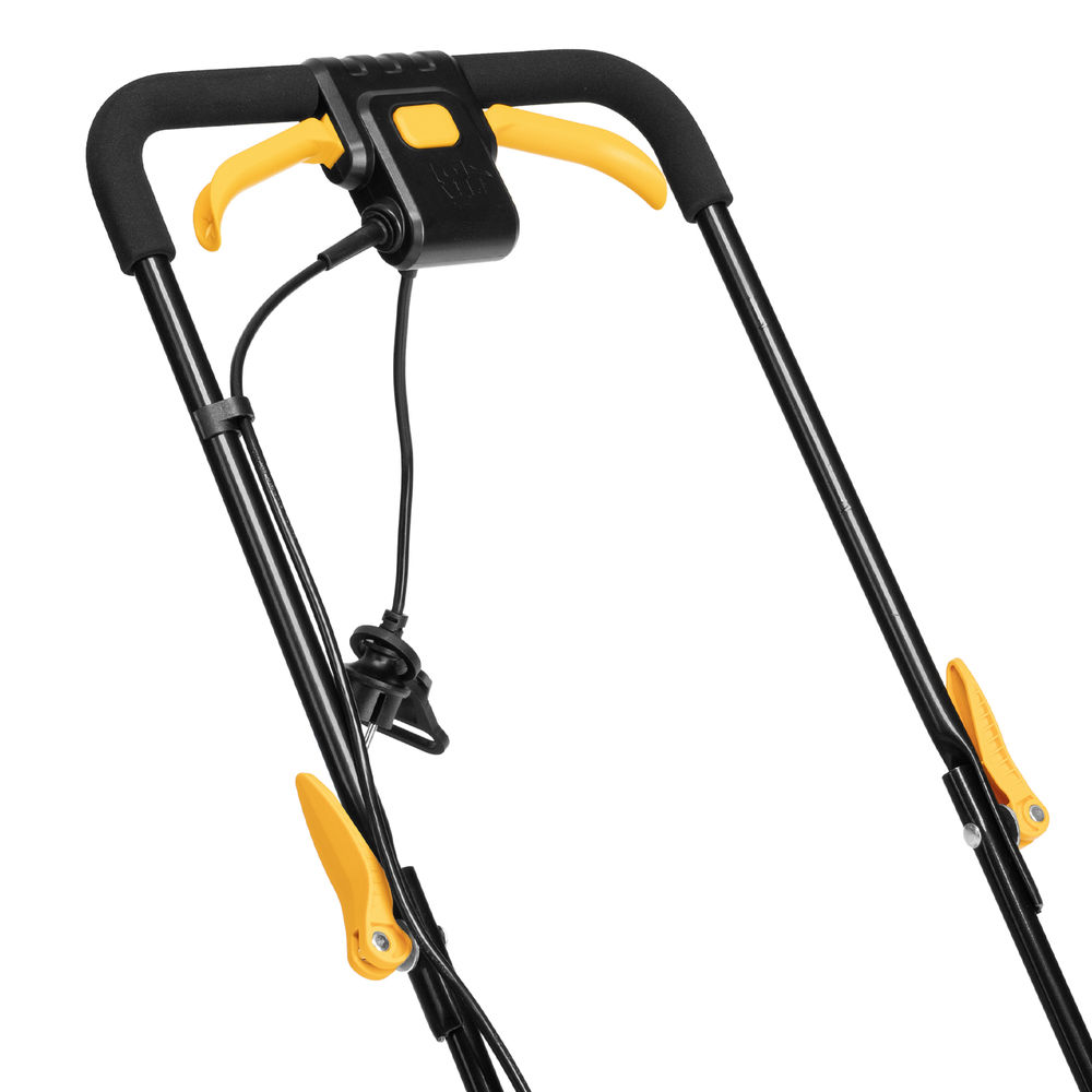 Газонокосилка электрическая GMC-1200, шир.,32см, 1200 Вт, 3 уров., травосб. 30 л Denzel (96628)