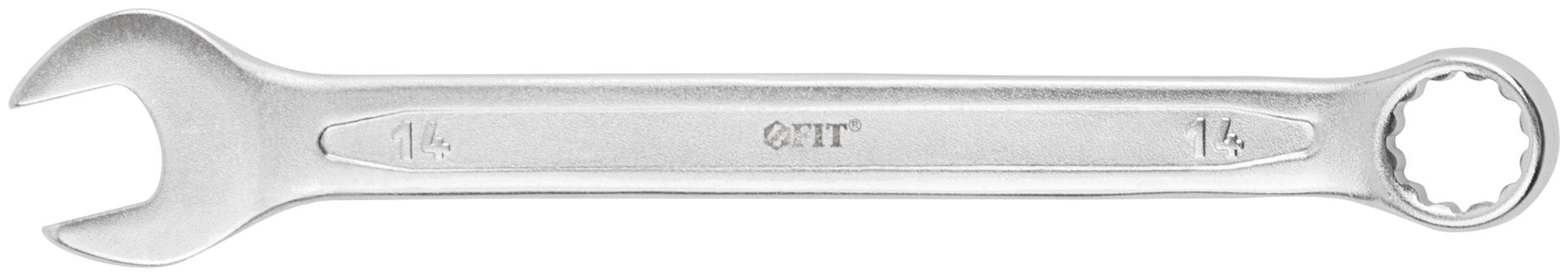Ключ комбинированный усиленный Гранд, CrV, холодный штамп 14 мм