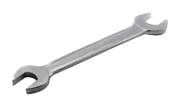 Ключ гаечный рожковый двусторонний 30х34 мм хромирование HORTZ (7811-0479)