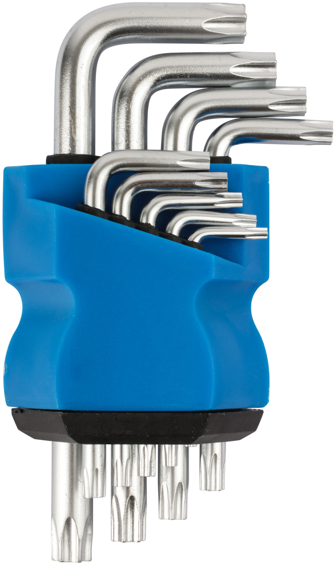 Ключи звездочки, набор 9 шт. T10-T50, в пластиковом держателе