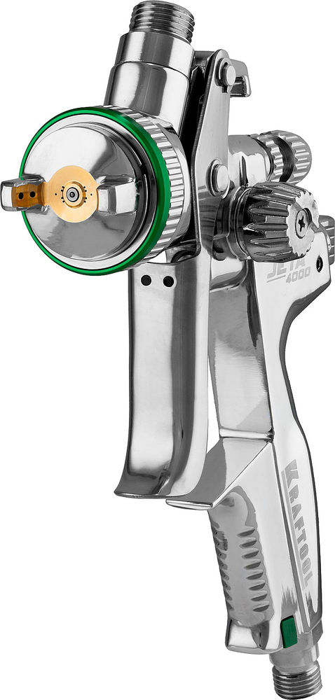 Пневматический краскопульт JETA 4000, HVLP, 1.3 мм, с верхним бачком KRAFTOOL 06555-1.3