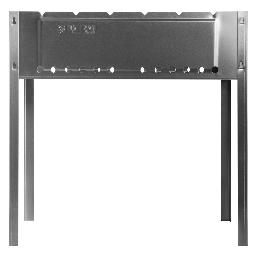 Мангал с ребрами жесткости 500 х 300 х 500 мм, Camping Palisad (69547)