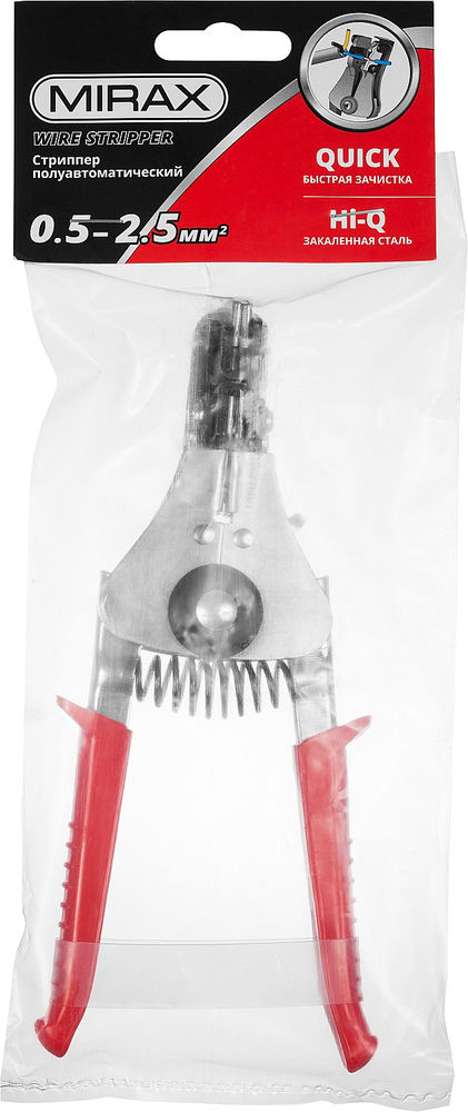 Стриппер полуавтоматический 0.5 - 2.5 мм2 MIRAX 22688
