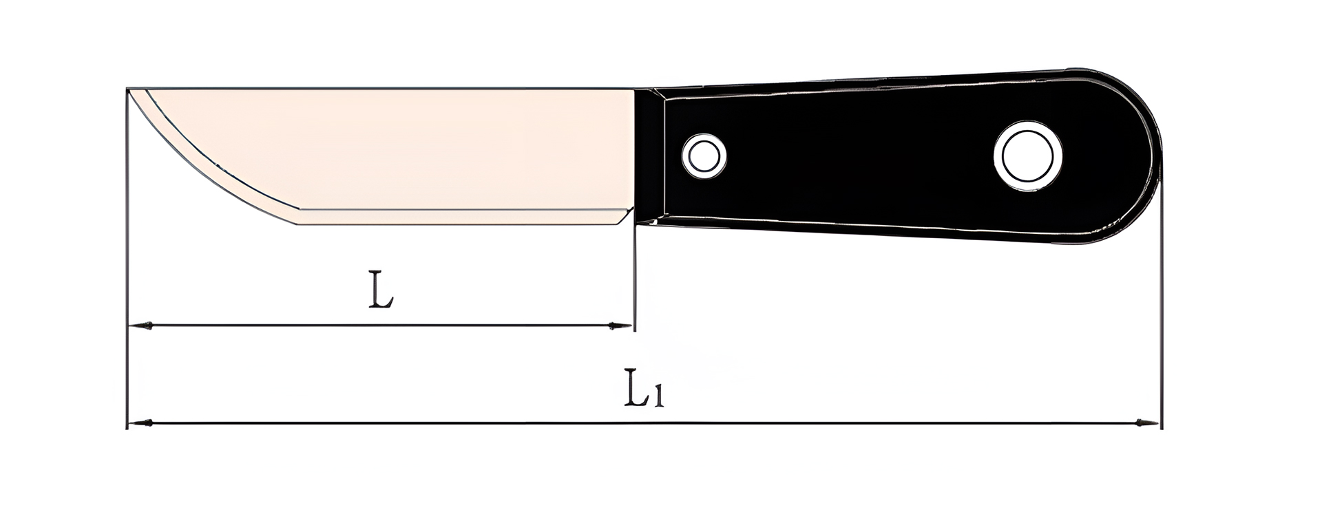 Нож искробезопасный 185 мм AlCu 202-1002, HORTZ