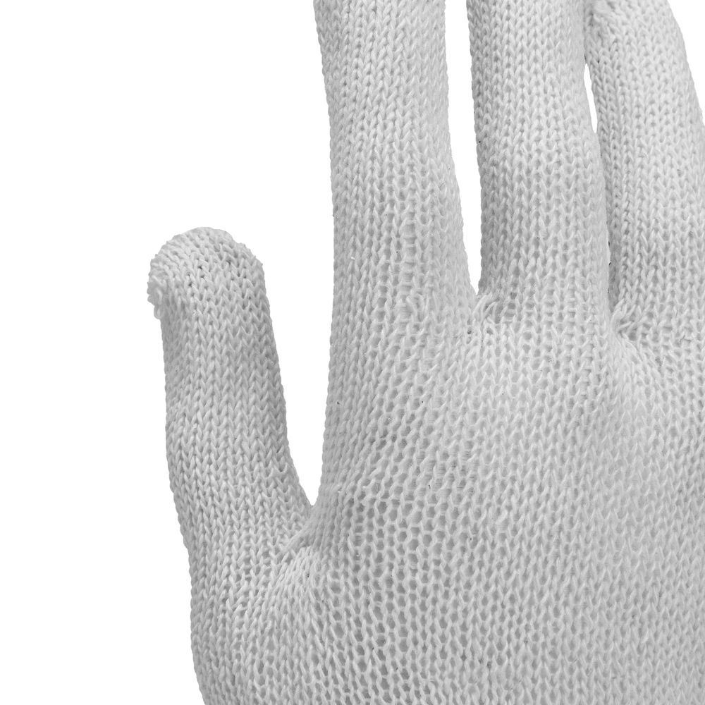 Перчатки х/б, ПВХ покрытие, Точка, 5 пар в упаковке, 7 класс (67718)