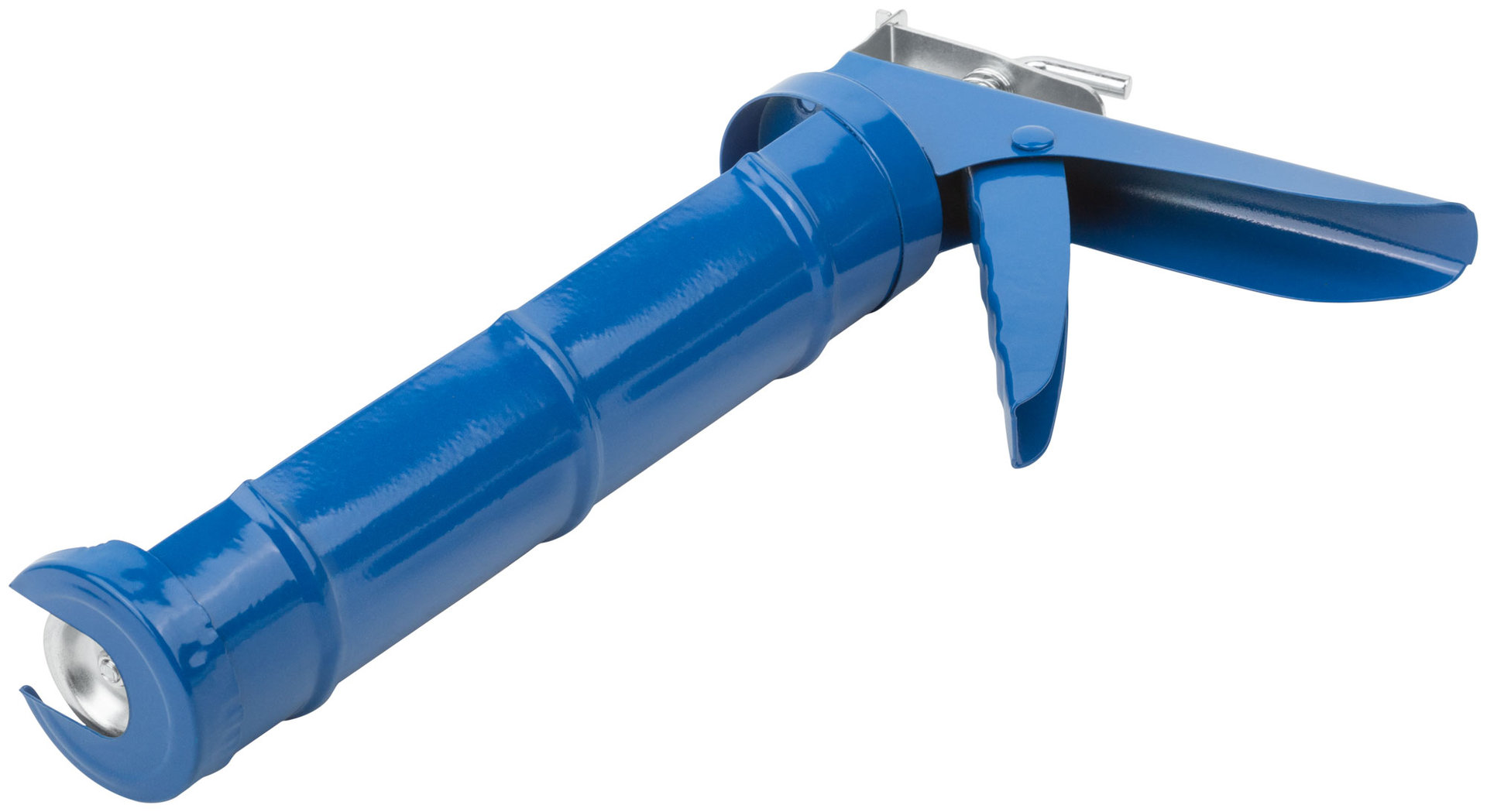 Пистолет для герметика 225 мм полукорпусной, гладкий шток (14209)