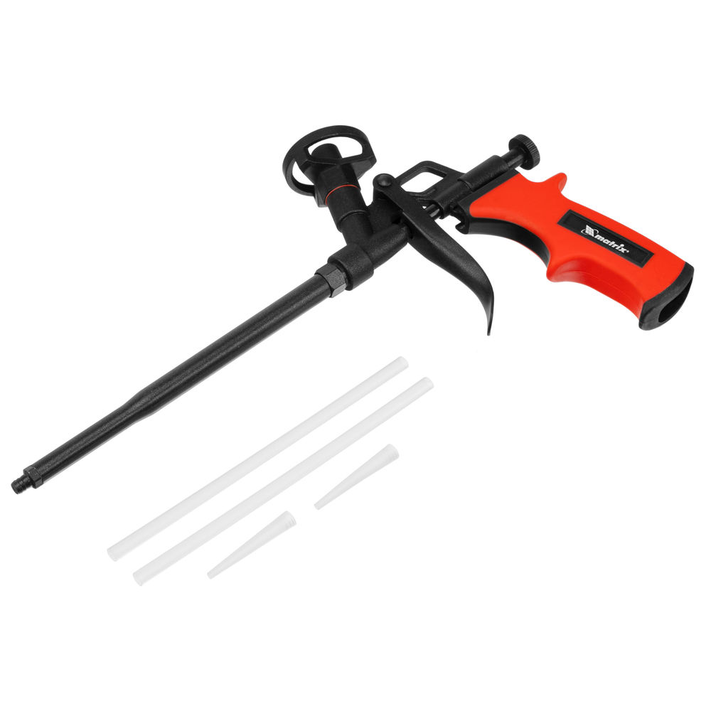 Пистолет для монтажной пены, тефлоновое покрытие, двухкомпонентная ручка Matrix (88669)