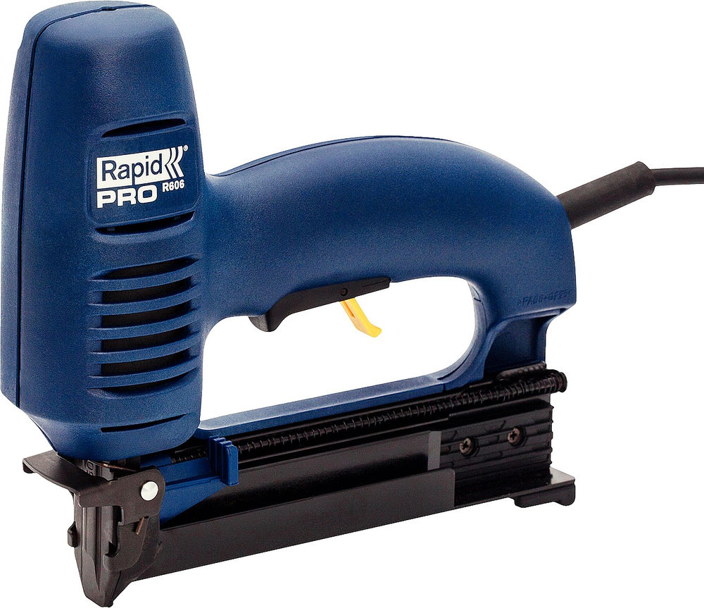 Электрический нейлер-степлер 2-в-1 для скоб PRO R606, тип 606 и гвоздей 300 RAPID 10643001