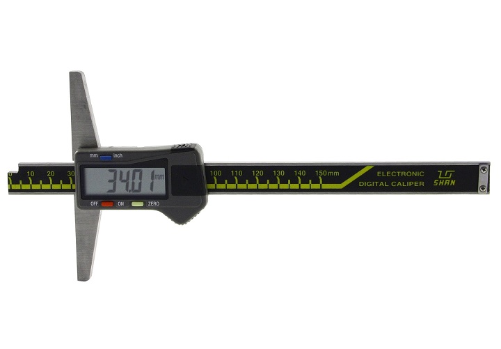 Штангенглубиномер ШГЦ- 200 0.01 электронный SHAN