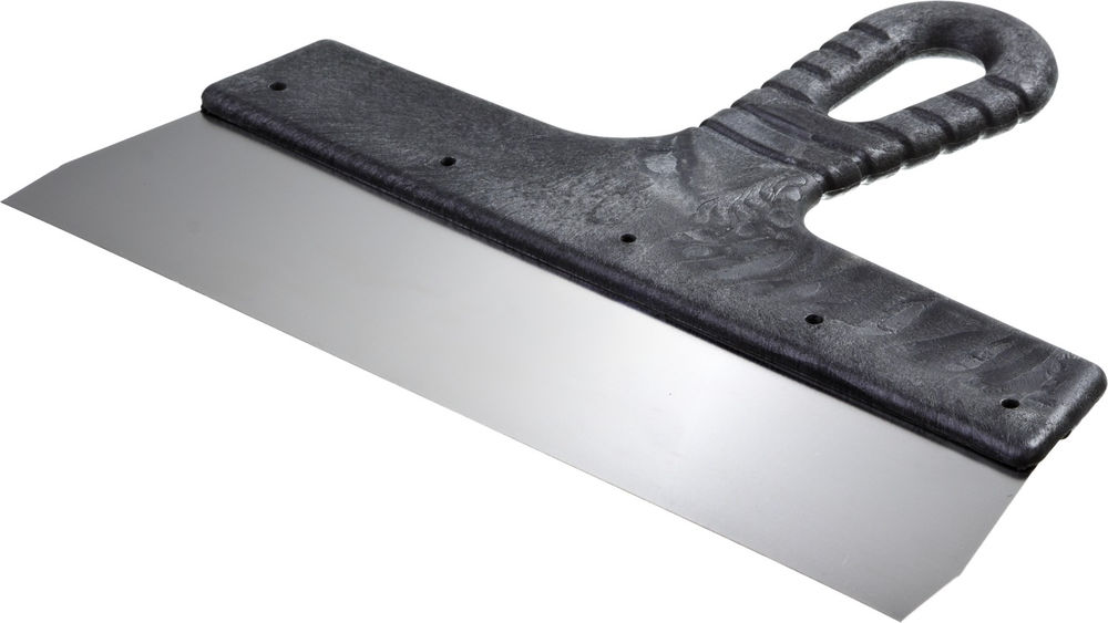 Шпатель фасадный нержавеющий 250 мм, пластиковая ручка СИБИН 10079-250_z01