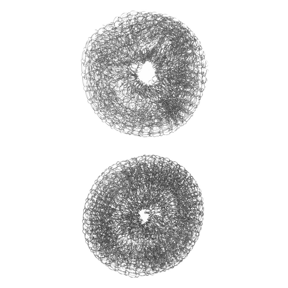 Скраб для посуды, металлический, 2 шт., Home Palisad (923705)