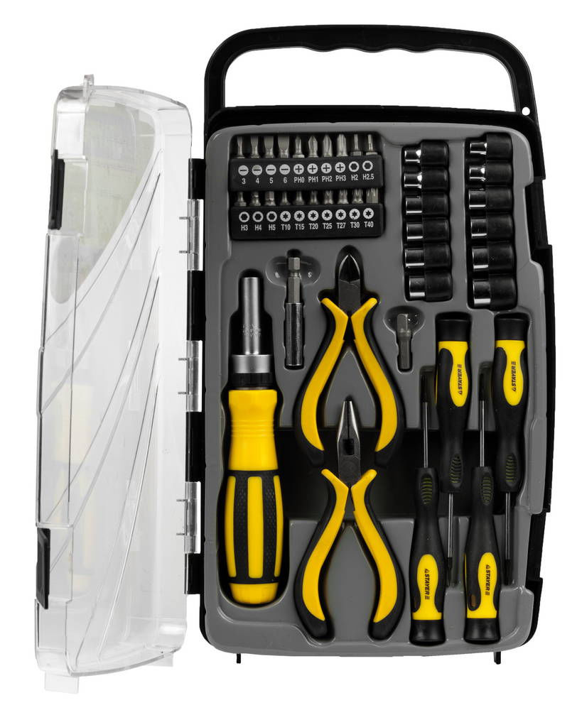 Набор слесарно-монтажного инструмента 41шт STAYER 25311-H41