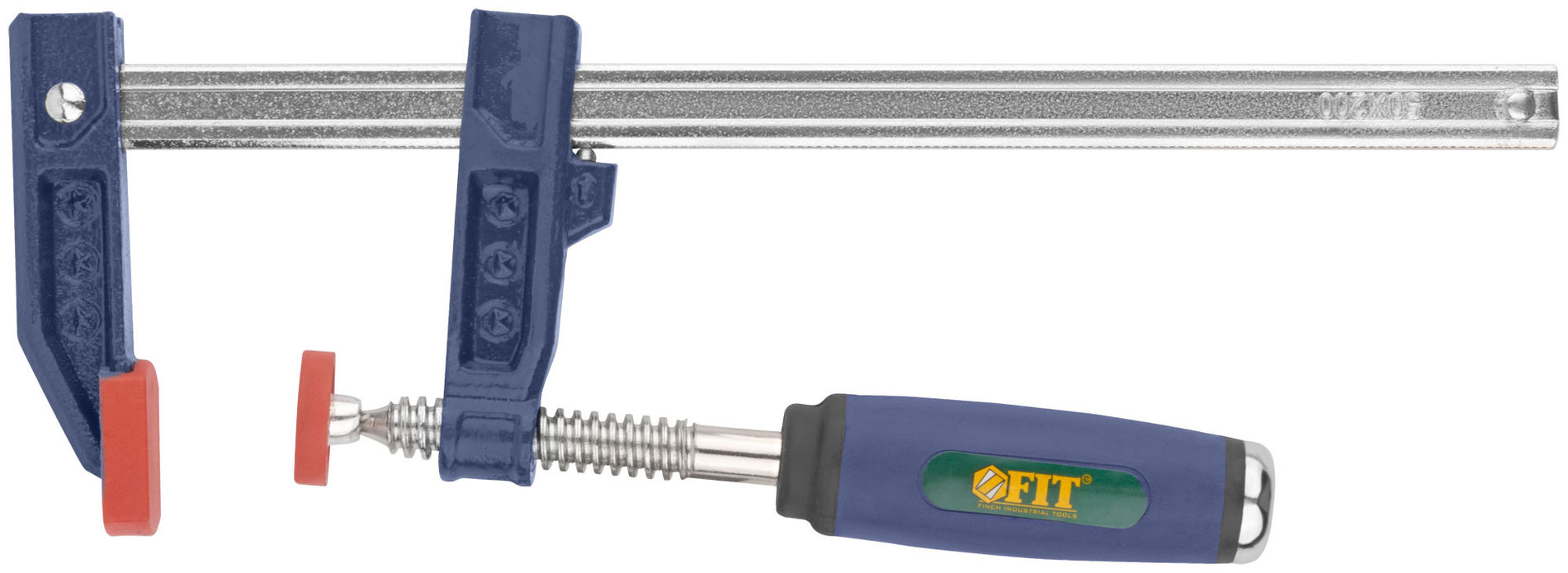 Струбцина тип F усиленная, мягкая ручка 50х200 мм (59152)