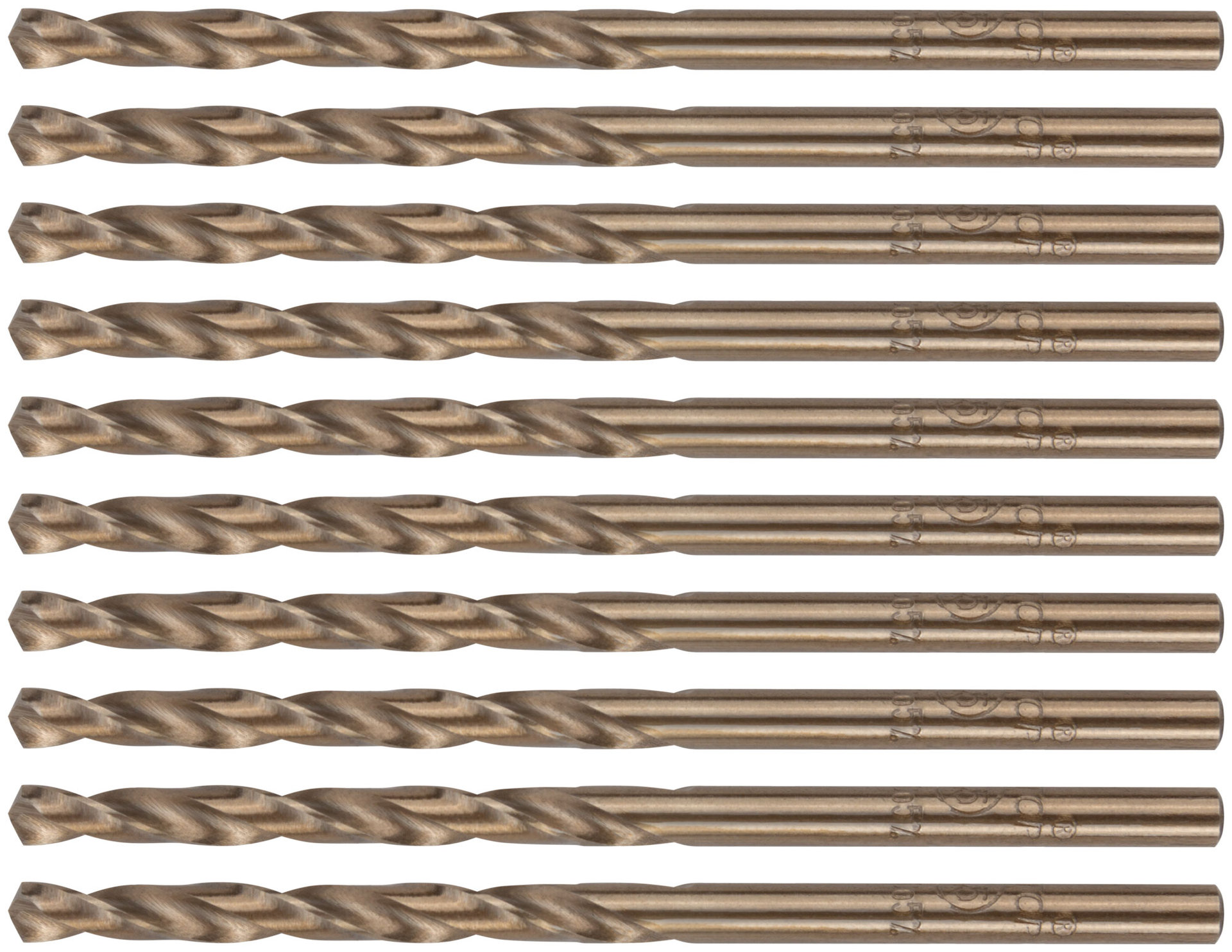 Сверло по металлу Cutop Profi с кобальтом 5%, 3,5 x 70 мм (10 шт) (48-35-10)