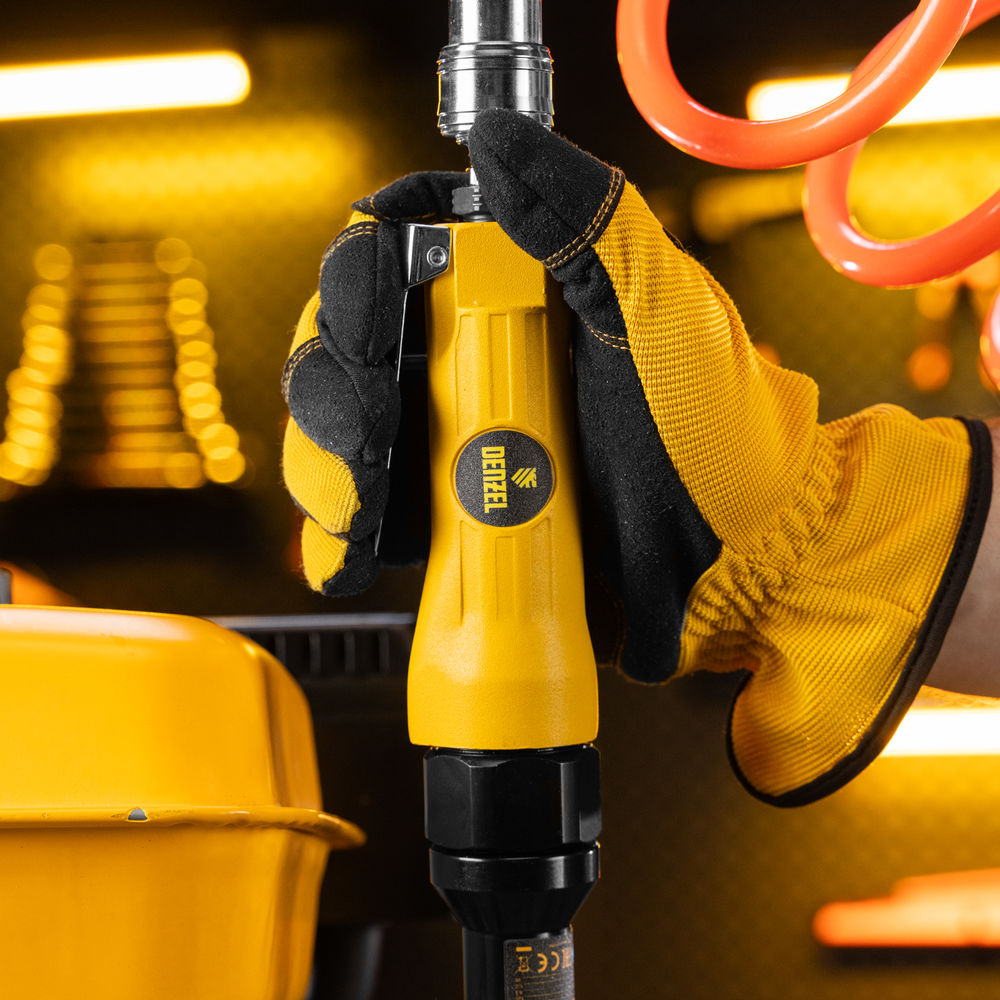 Усиленная пневмотрещотка RP100, 1/2, 160 об/мин, 100 Нм Denzel