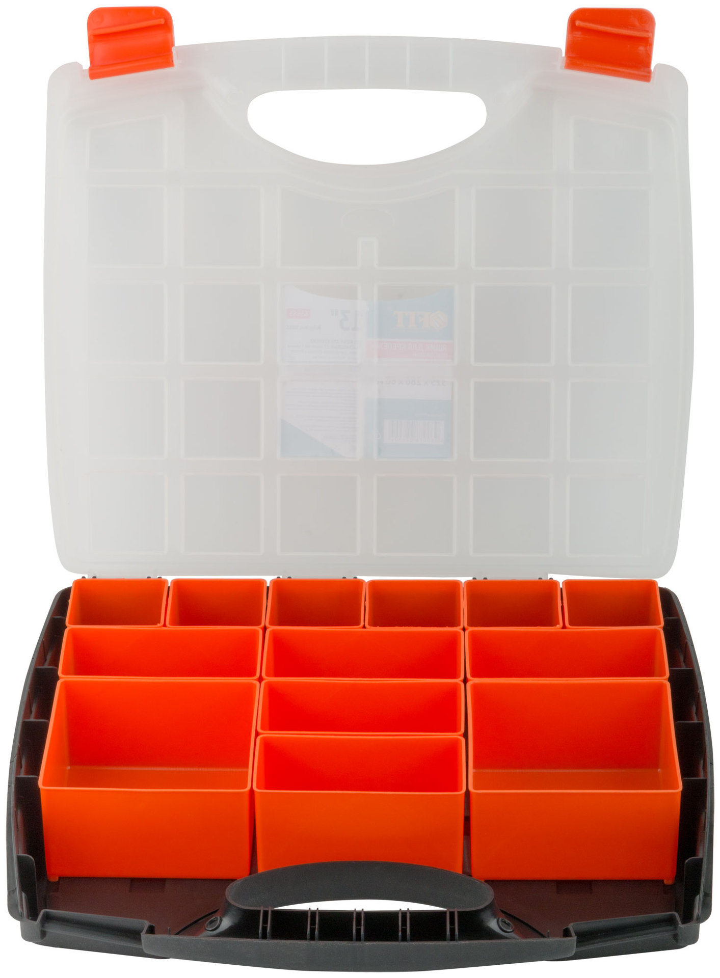 Ящик для крепежа (органайзер), съемные ячейки 13 ( 325х280х60 мм )