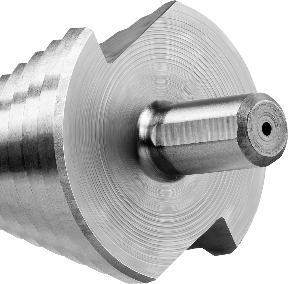 Сверло ступенчатое 6-52 мм, 12 ступеней, сталь Р6М5 ЗУБР Профессионал 29670-6-52