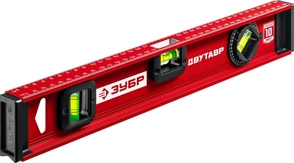 Уровень двутавровый с усиленным профилем 400 мм ЗУБР ДВУТАВР 4-34583-040_z01