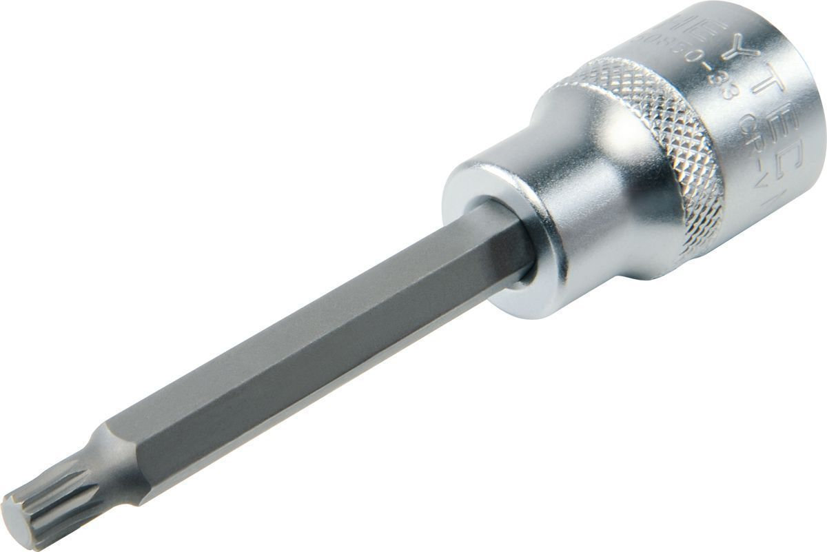 50850-33 Головка торцевая с вставкой-битой XZN - тройной квадрат, 1/2, M5 x 62 мм (HE-50850330183)