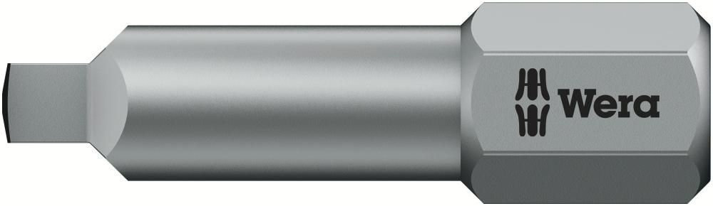 868/1 BTZ Robertson бита торсионная с внешним квадратом, 1/4 C6.3, R 2 x 25 мм (WE-066446)