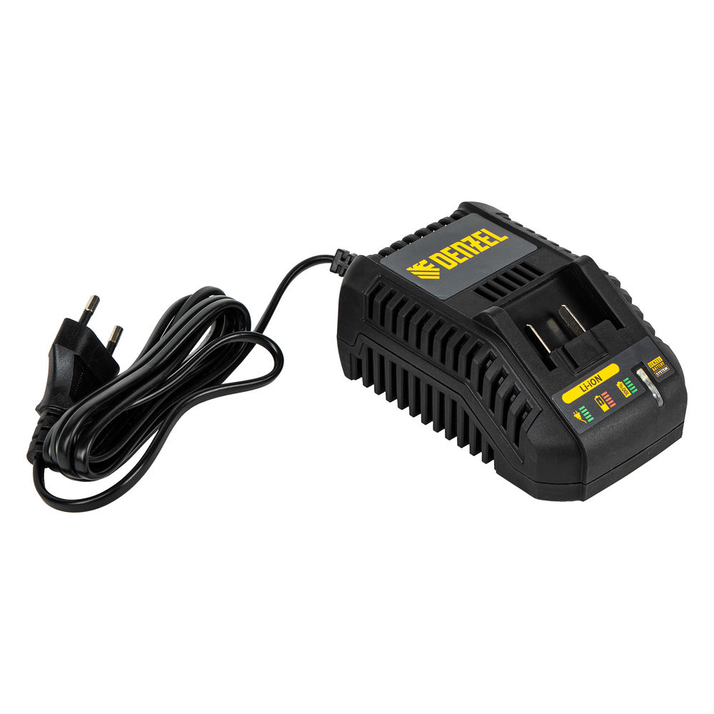 Дрель-шуруповерт аккумуляторная, бесщет. BLDL-IB-18-02, Li-Ion, 18 В, 2 акк. Denzel (26121)