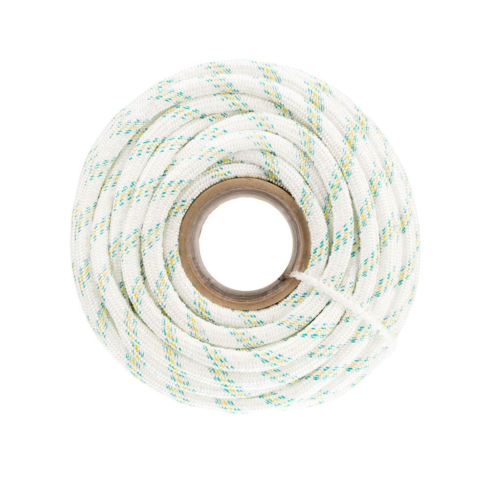 Фал плетеный капроновый с сердечником, 12 мм, L 100 м, 24-прядный, Сибртех (93972)