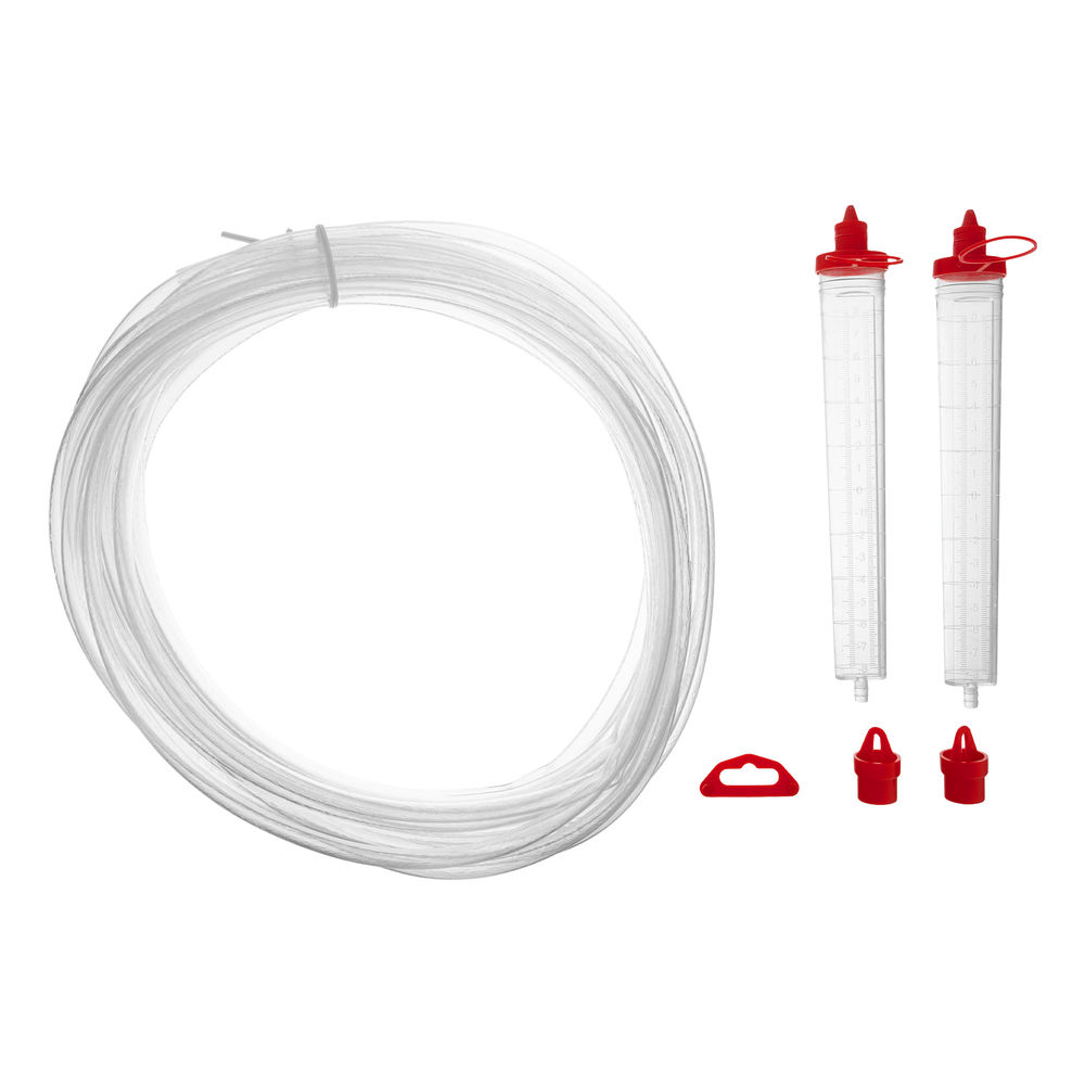 Гидроуровень,удлиненная колба, рельефная градуировка, 10м Matrix (37092)