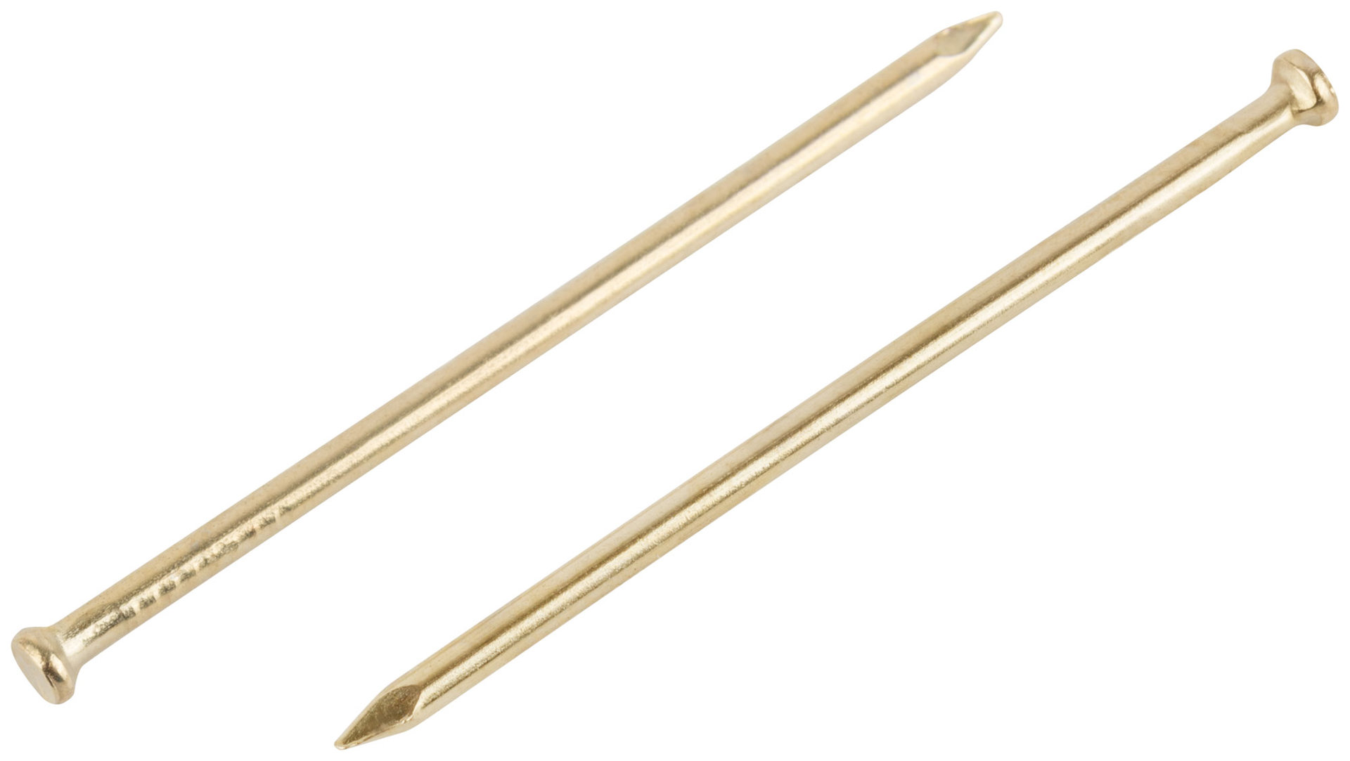 Гвозди финишные латунированные 1,4 х 35 (фасовка 40 шт.) (31115-2)