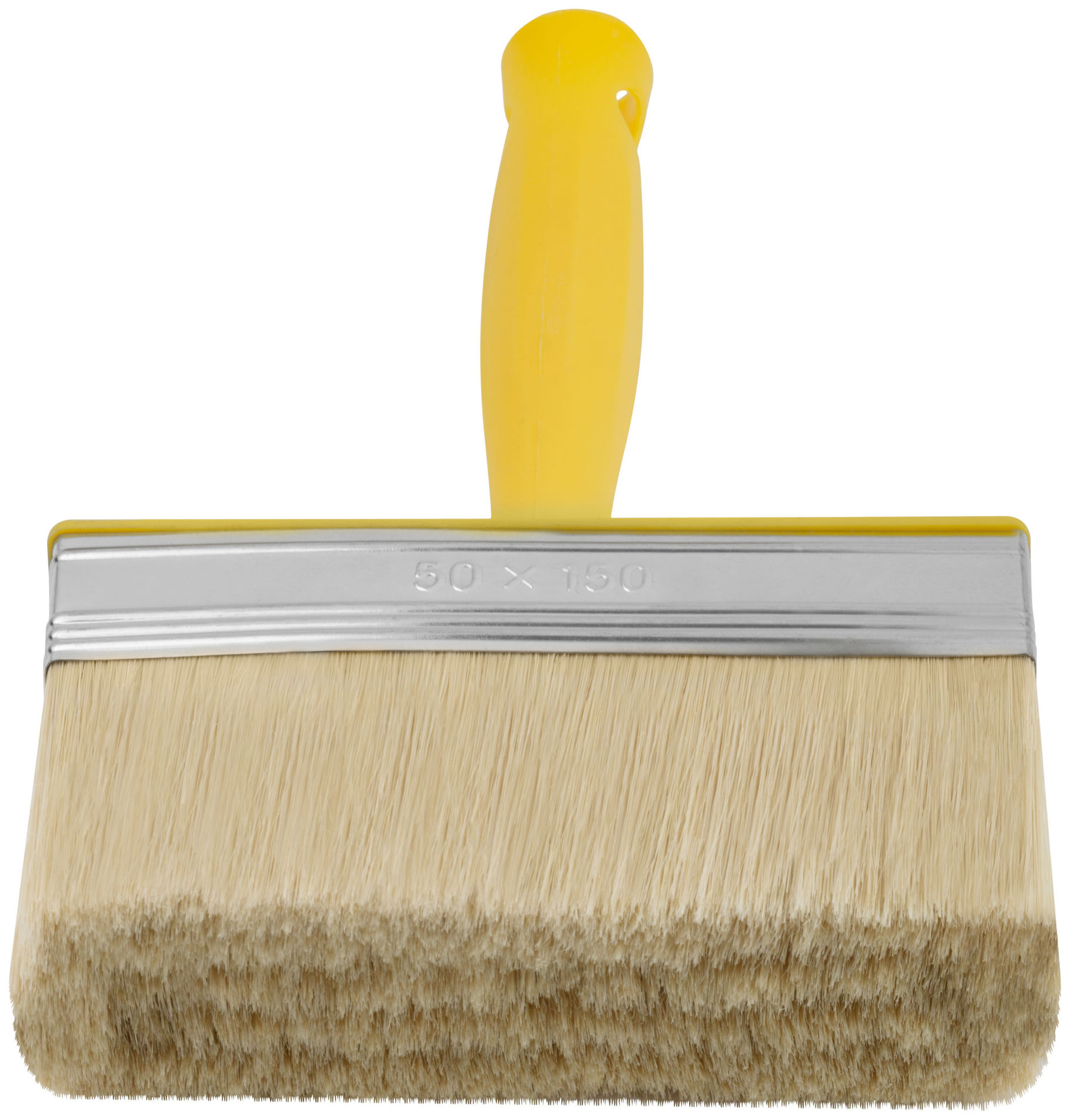 Макловица, натур.светлая щетина, пластиковый корпус, полая ручка, мини 50 х 150 мм (01645)