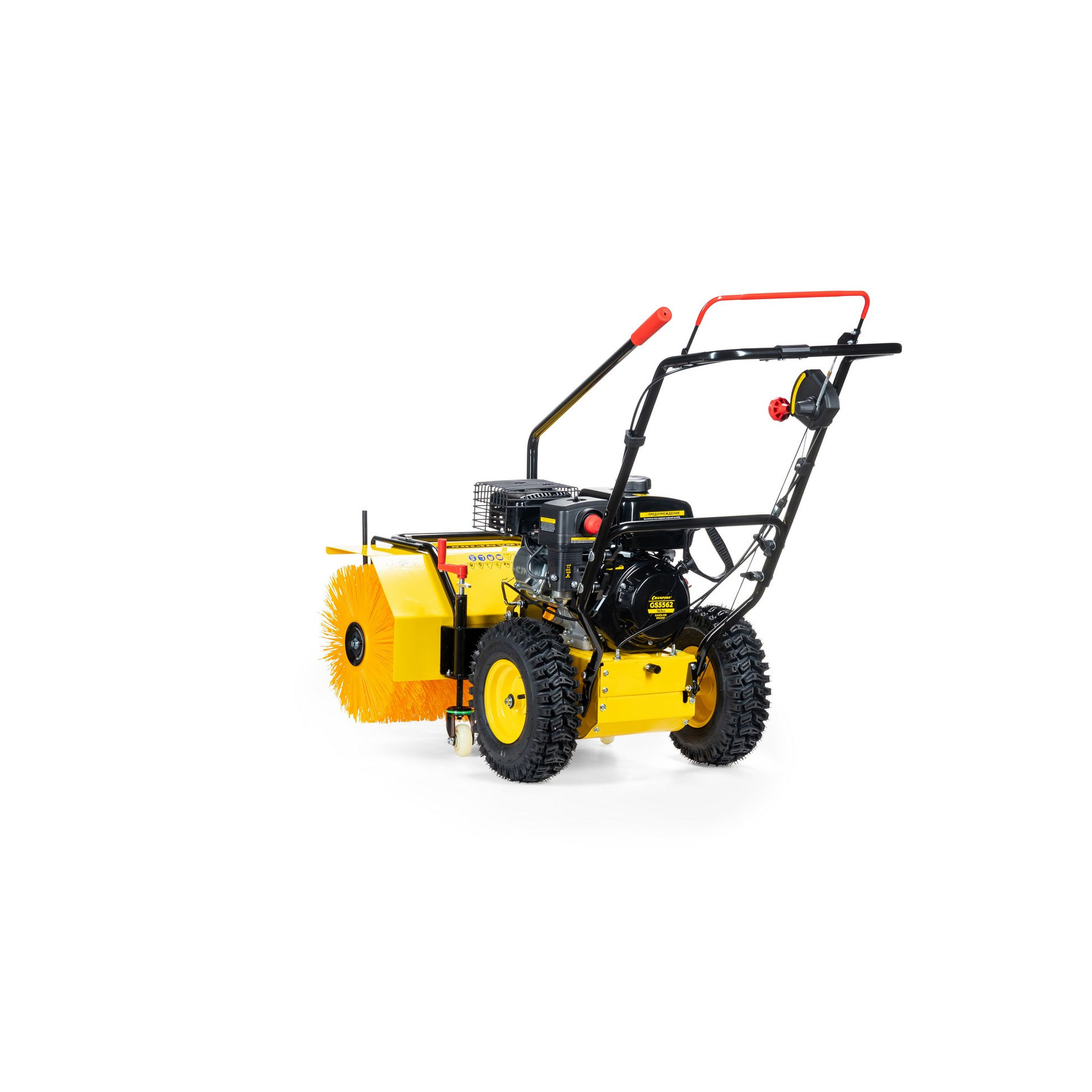 Машина подметально-уборочная 5,45л/с 163см? шир.62см 68кг щетка CHAMPION GS5562