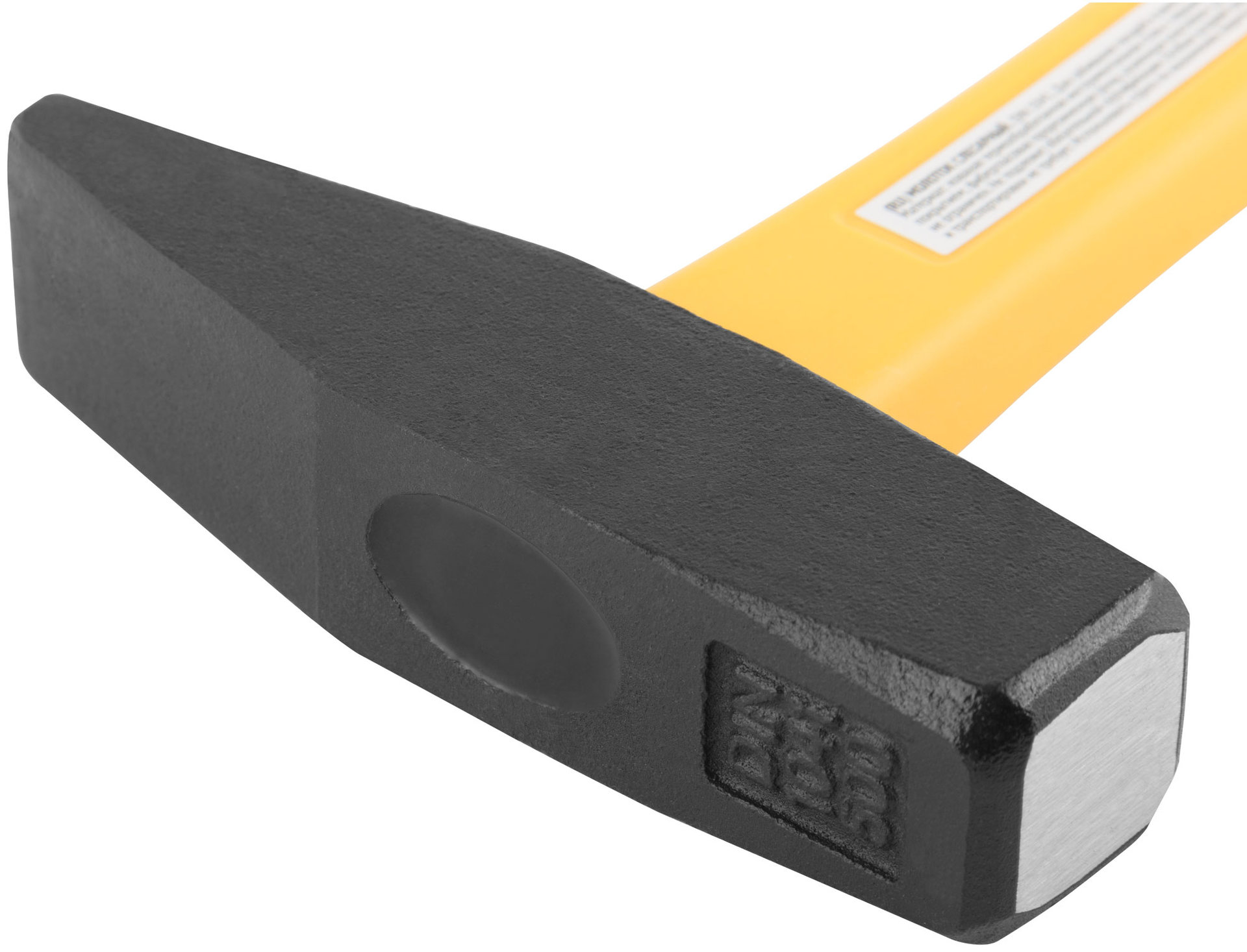 Молоток кованый, фиберглассовая усиленная ручка, Профи 500 гр. (44335)