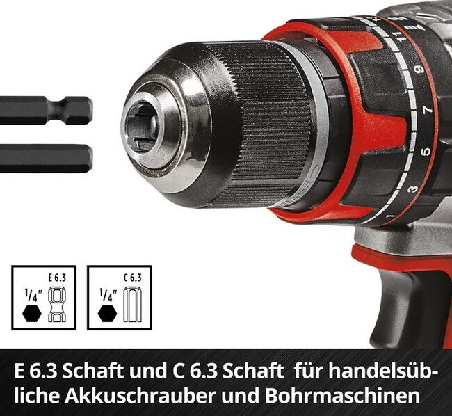 Набор бит Einhell 32 предмета,битодержатель,XS-Case (118693)